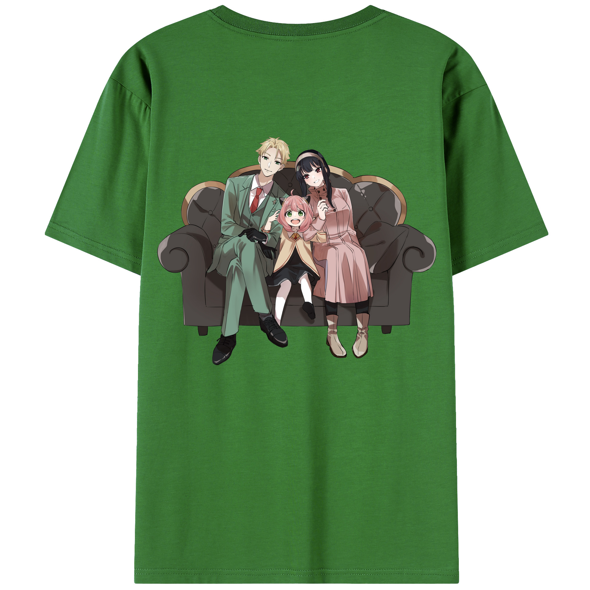 （画像用） SPY×FAMILY间谍家家酒 レディース半袖Tシャツ(バックプリント)